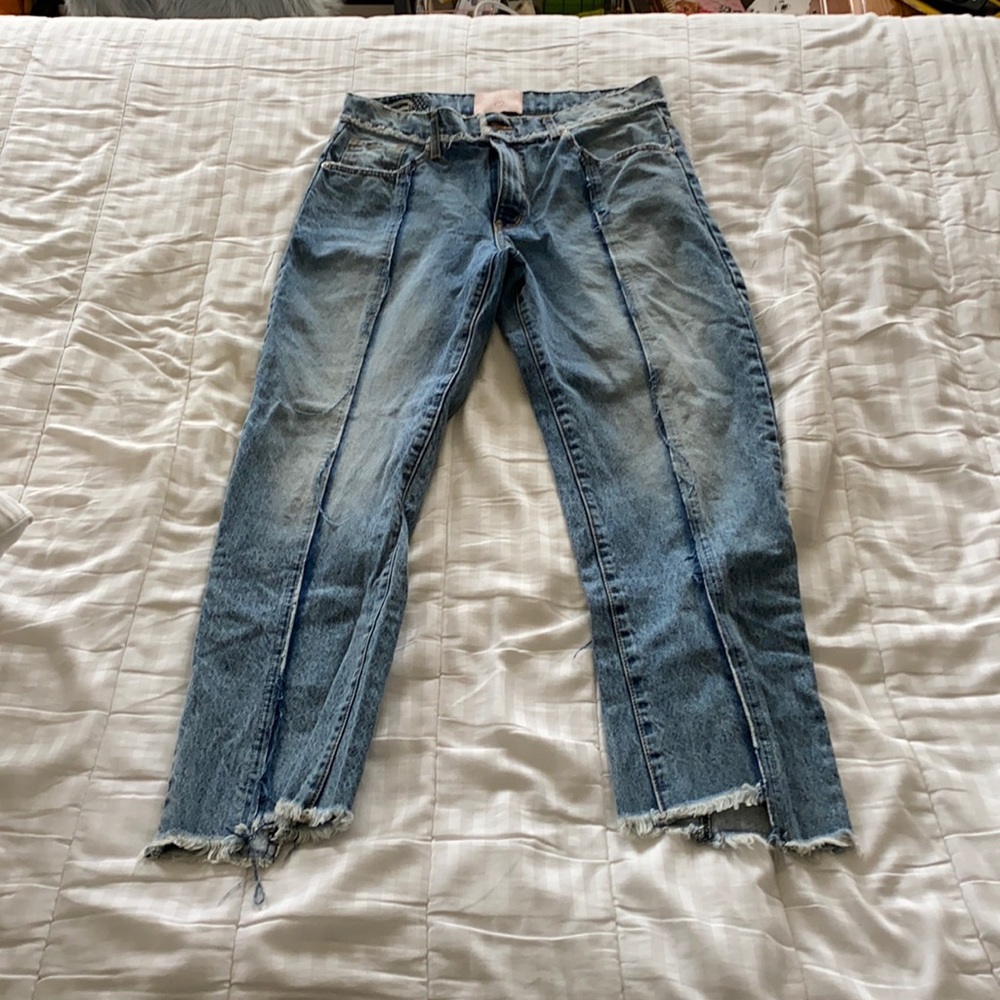 Revice Denim Ziggy Crops/Blurred Lines